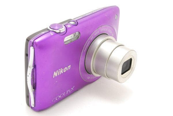 ⭐ ニコン COOLPIX S3300 パープル CCD搭載 スマホ転送OK！
