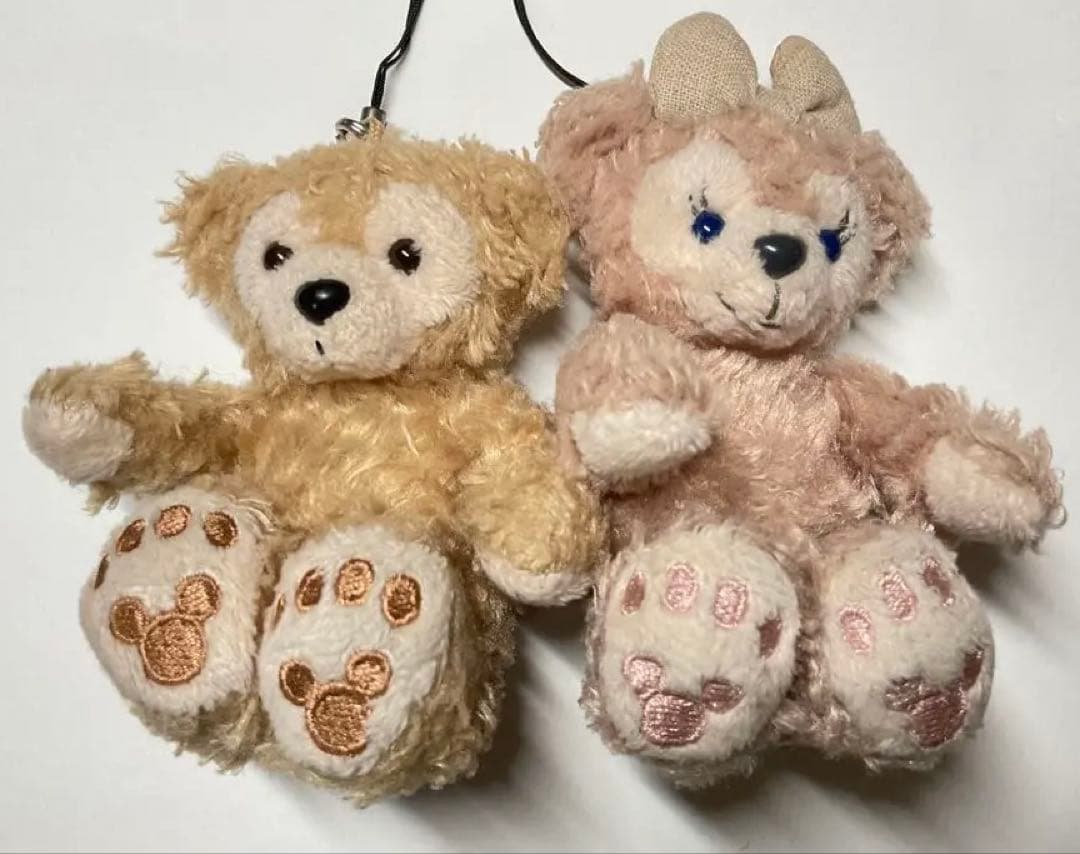 ダッフィー シェリーメイ ストラップ ぬいぐるみ - メルカリ