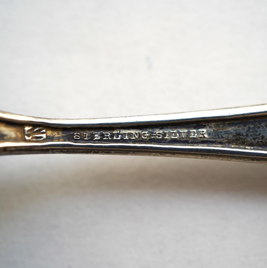 服部時計店スターリングシルバーティースプーン6本セット