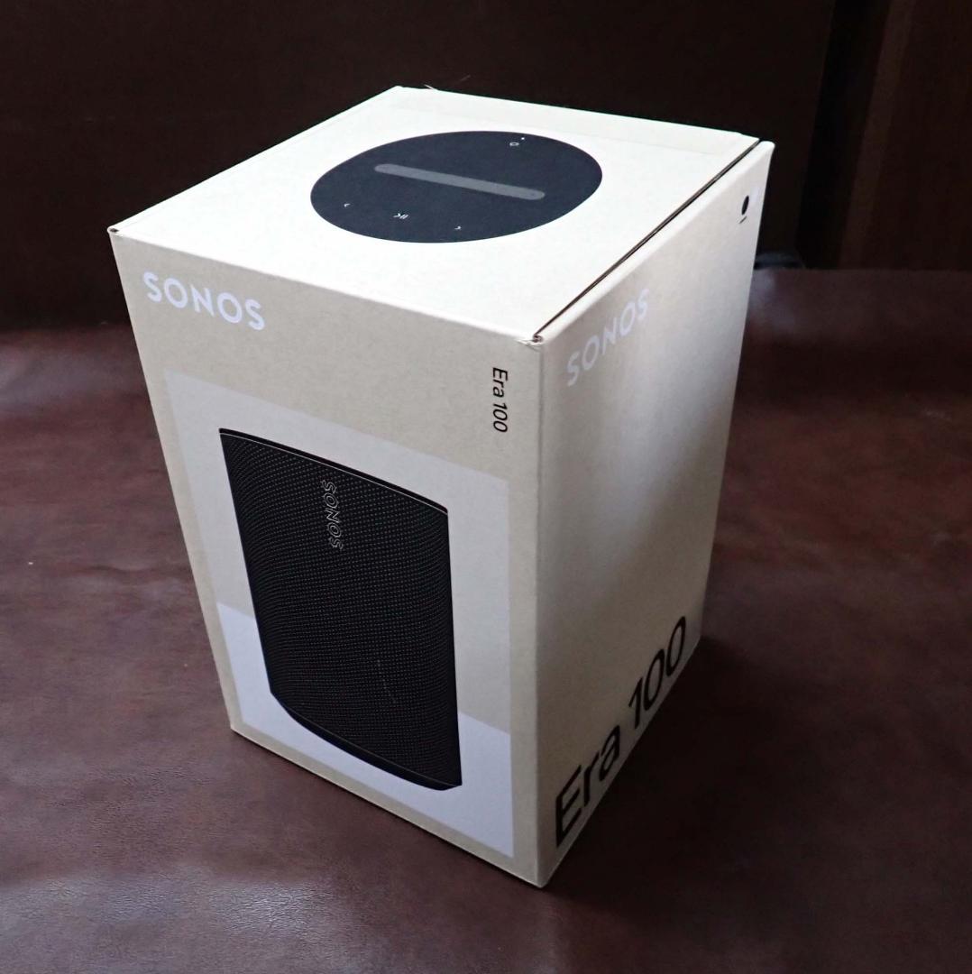 SONOS Era100 スマートスピーカー ブラック E10G1JP1BLK レンタル] Sonos Era 100 スマートスピーカー ブラック - Rentio