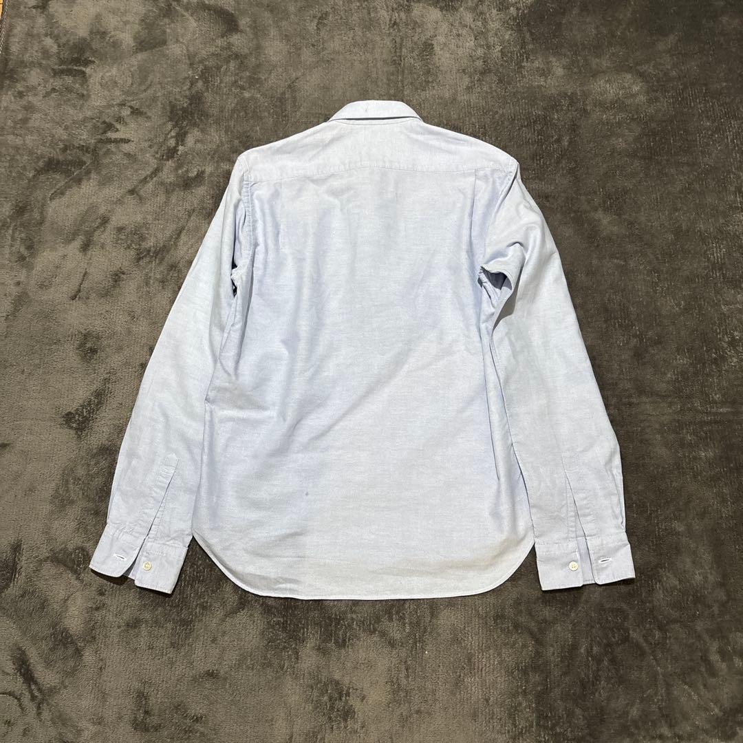 クリーニング済み。コムデギャルソン アーガイル柄パッチワークシャツ