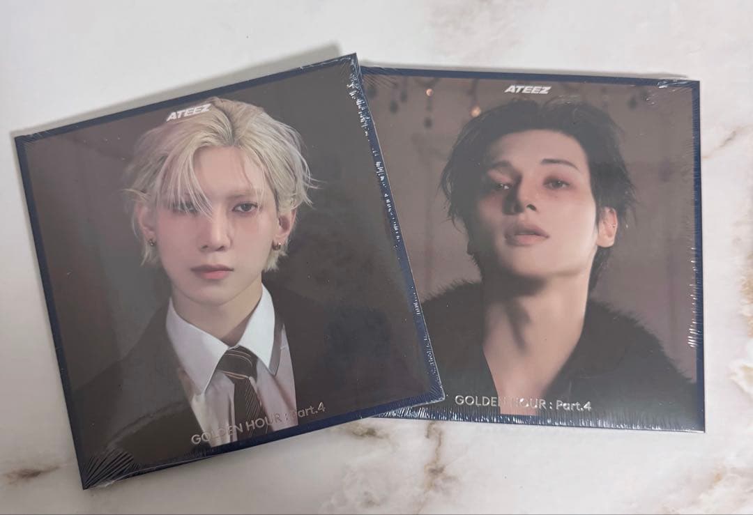 ATEEZ ウヨン ヨサン 未開封 GOLDENHOUR Part4 デジパック - メルカリ