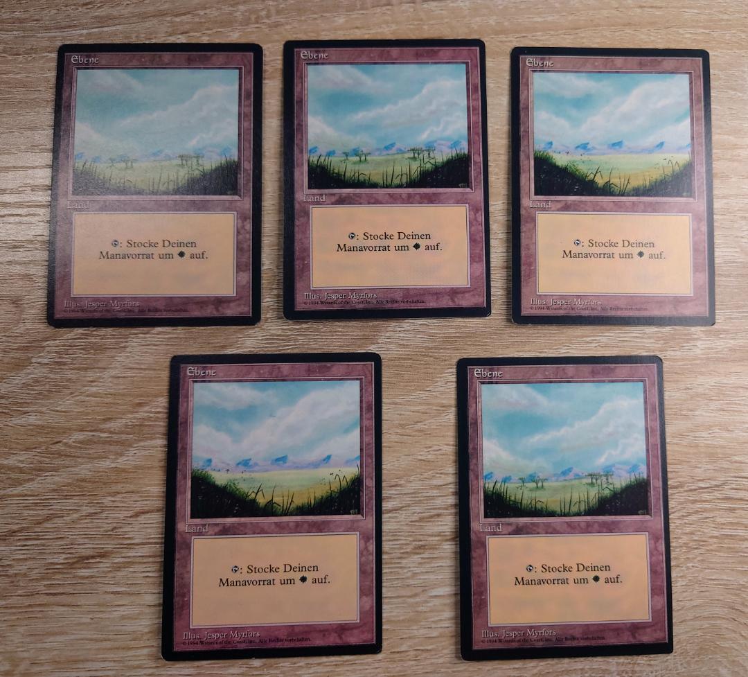 MTG FBB 3ED ドイツ語 基本土地40枚 - メルカリ