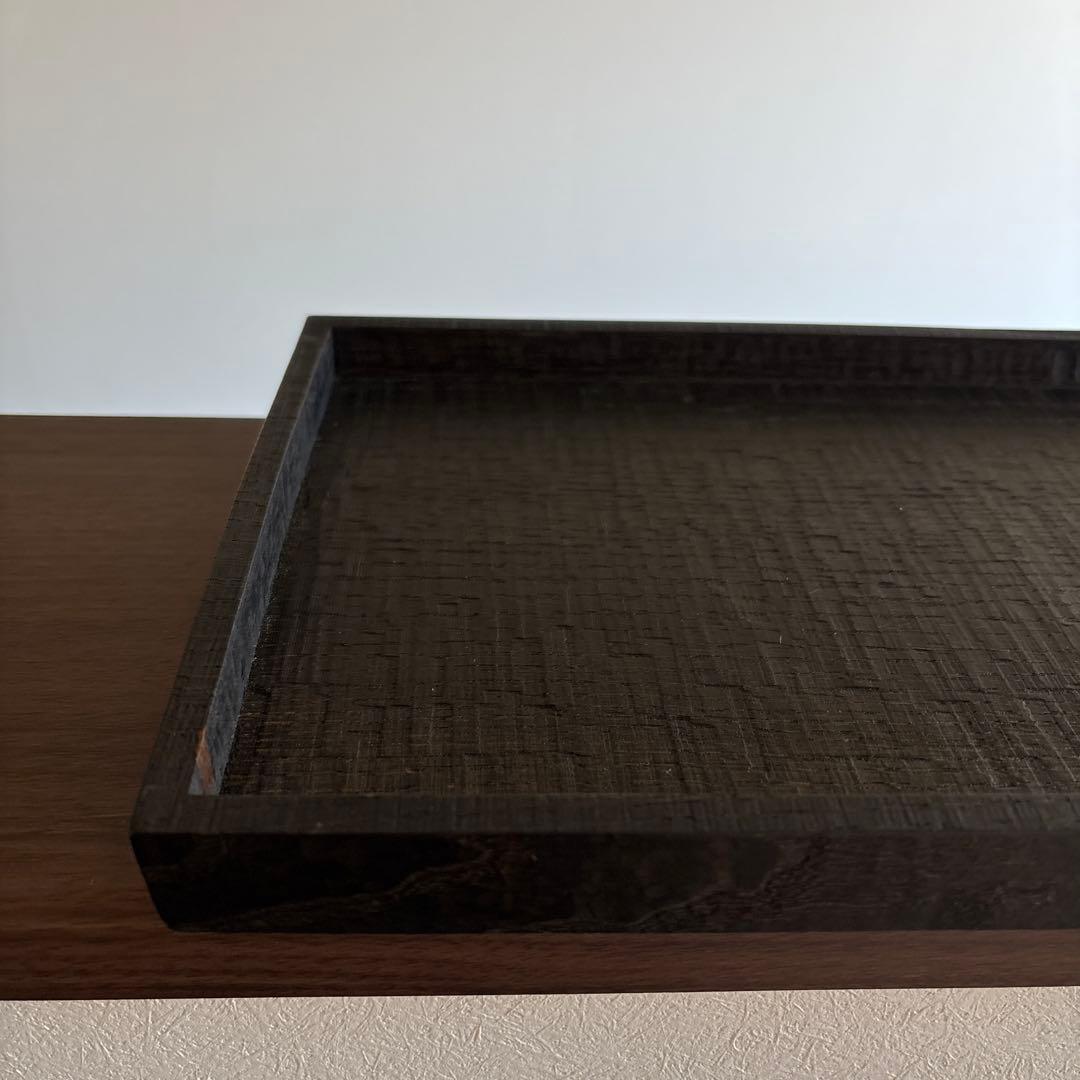 木工作家 豊田豪史さん◻️角盆 ◻️新品未使用