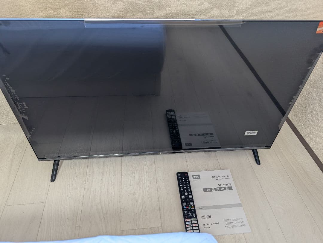 ほぼ未使用2024年製　2kTCL S5400シリーズ 液晶テレビ 本体 TV-TCL S5K ハイビジョン量子ドット液晶テレビ TCL S5K ハイビジョン