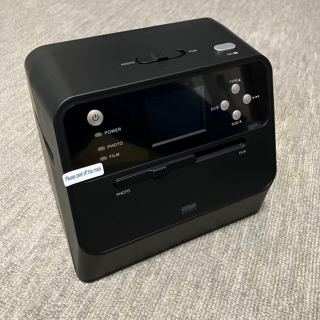 ラ*ル様 サンワサプライ　フィルムスキャナー 400-SCN041 1400万画 サンワサプライ、プリントも読み取れるフィルムスキャナー - デジカメ