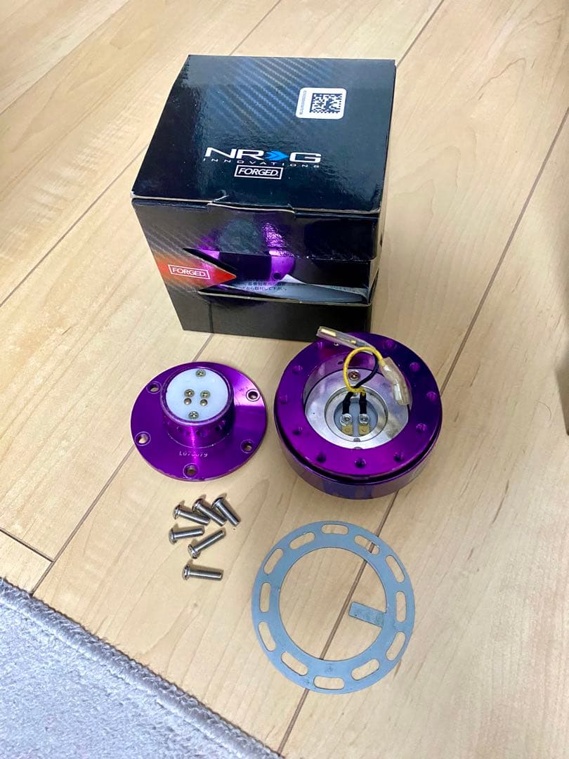 NRGクイックリリース パープル チーン音鳴ります - メルカリ