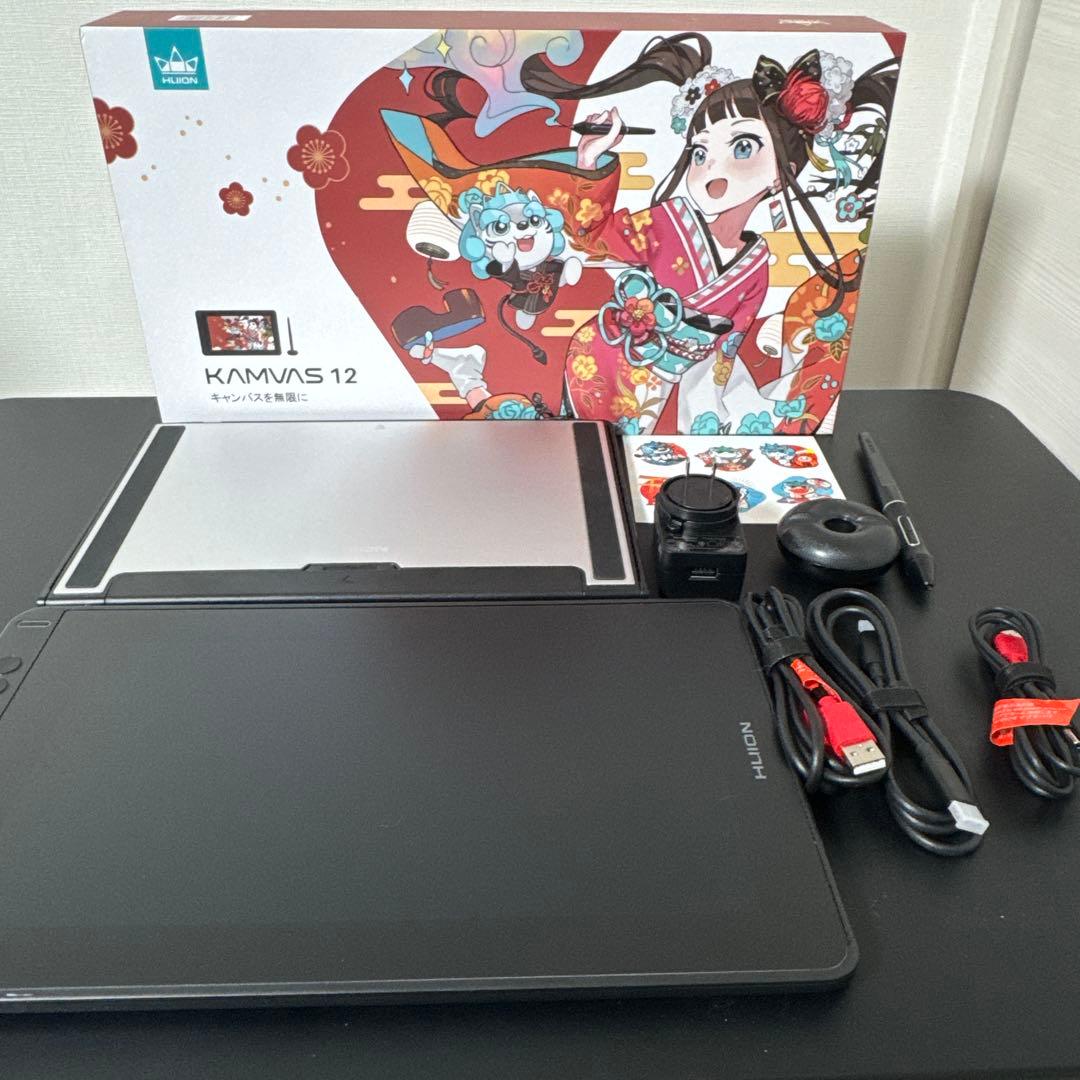 KAMVAS 12 液晶ペンタブレット本体 Amazon.co.jp: 【日本限定】 HUION 液タブ 液晶ペンタブレット Kamvas