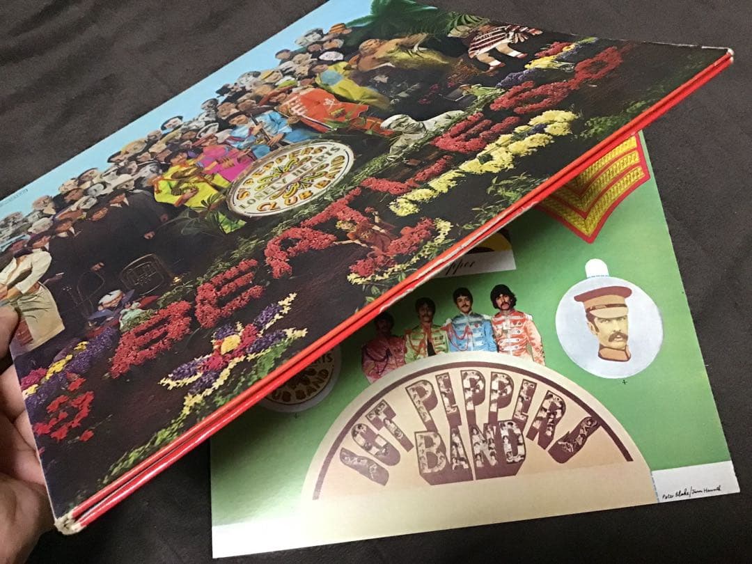 極美LP‼️フランス盤アップル『ビートルズ サージェント・ペッパーズ