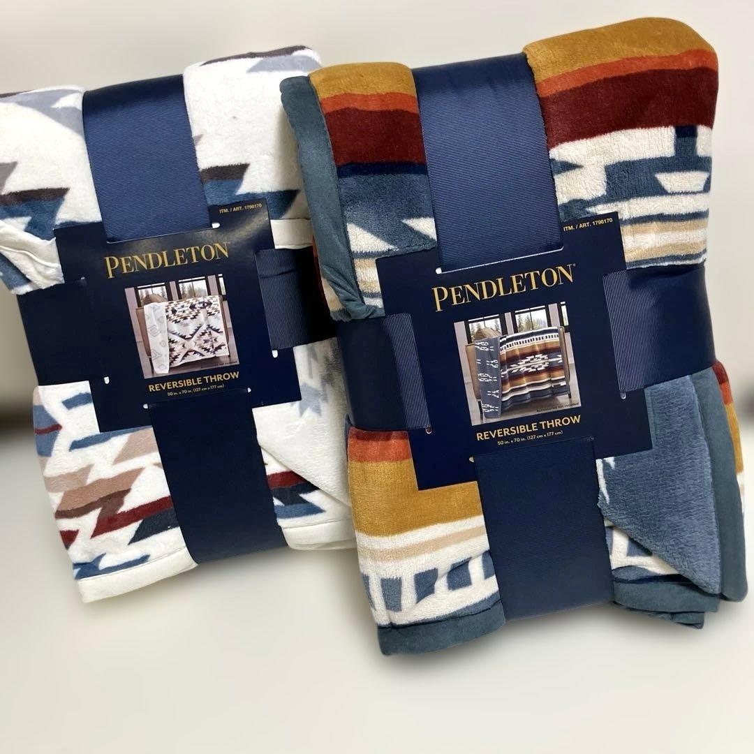 即日発送 PENDLETON リバーシブルブランケット2枚コストコブランケット
