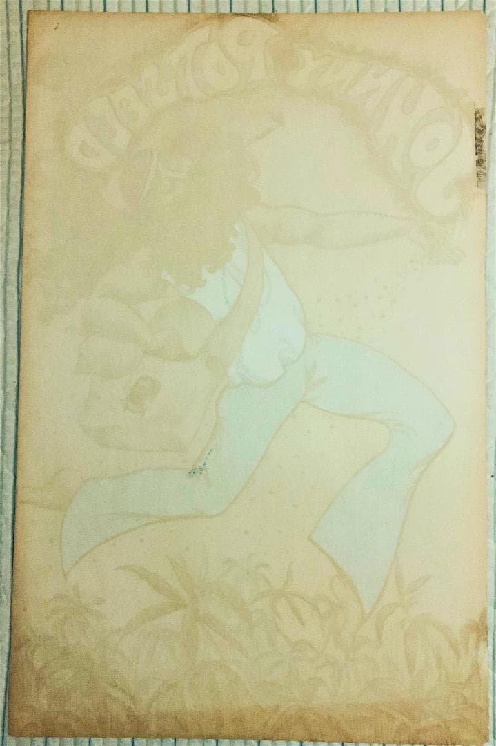 ヒッピー 60's ブラックライトポスター マリファナ ビートルズ ジョン