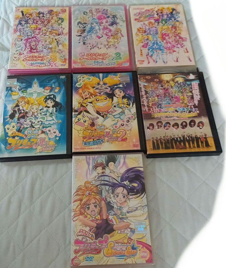 ★映画他★プリキュアシリーズ★DVD★レンタル落ちおまけ付き★7本セット★ ☆映画他☆プリキュアシリーズ☆DVD☆レンタル落ちおまけ付き☆7本