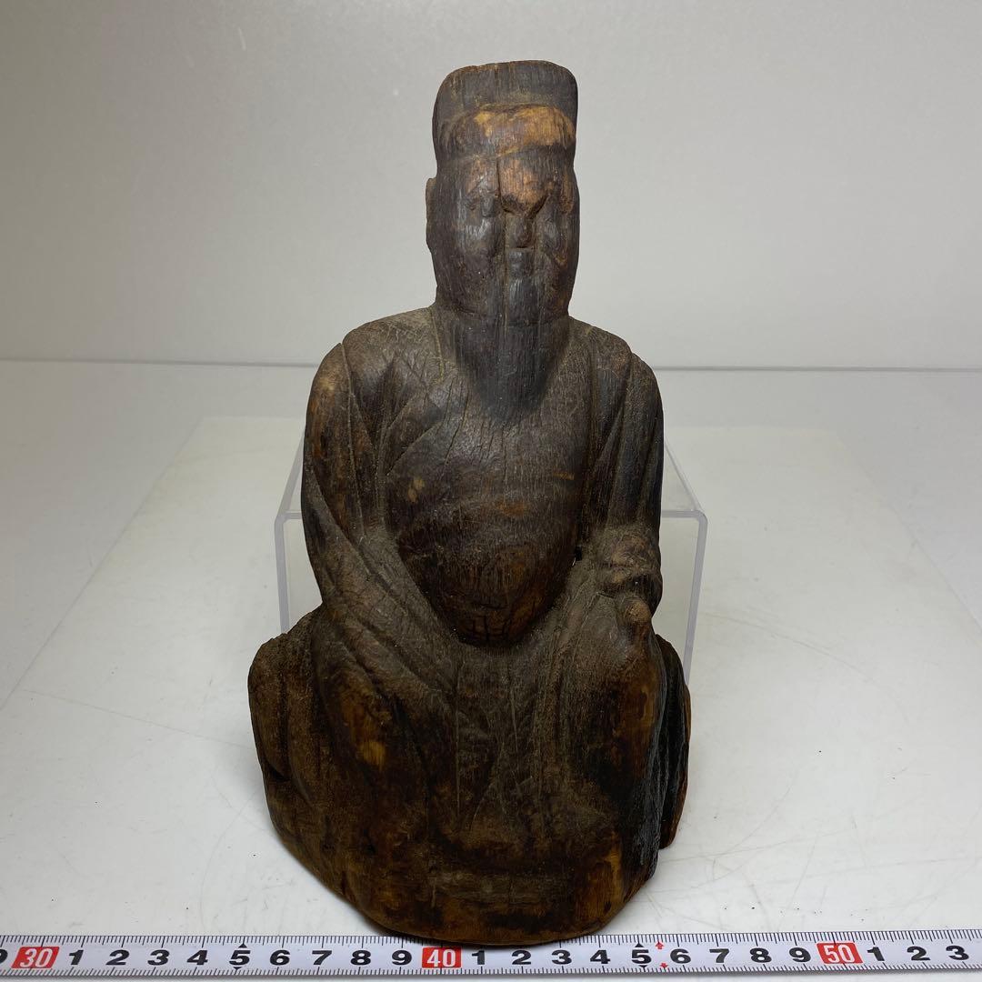 平安〜鎌倉時代　木彫仏像　21㎝　タトチ　東さ8-0120② 平安〜鎌倉時代 木彫仏像 21㎝ タトチ 東さ8-0120② - メルカリ