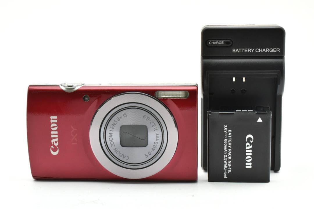 超美品 キヤノン IXY160 コンパクトデジタルカメラ レッド Canon Amazon.co.jp: Canon デジタルカメラ IXY160 レッド 光学8倍ズーム