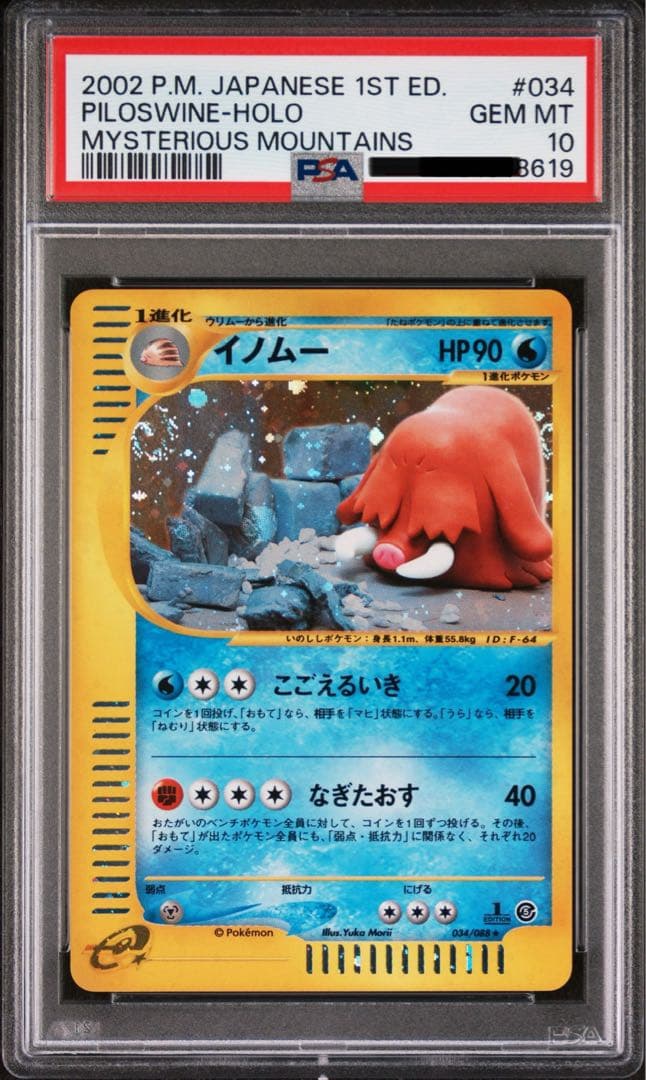 ポケモンカード　イノムー eカード　PSA10 イノムー