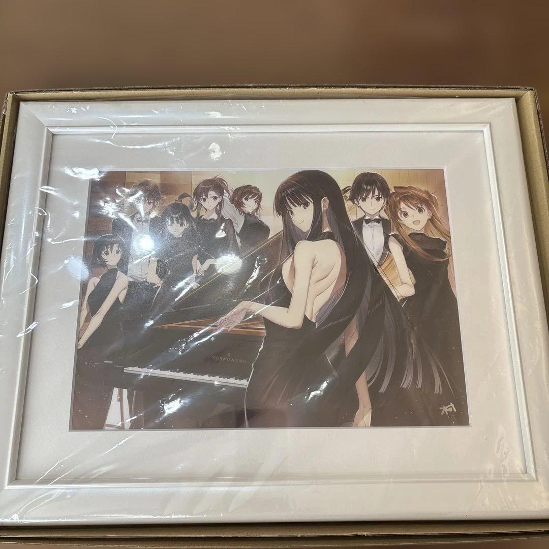 WHITE ALBUM2』なかむらたけし箔押しサイン入り描き下ろし複製原画