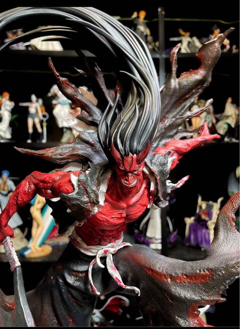 更木剣八 卍解 ブリーチ BLEACH ガレージキット フィギュア - メルカリ