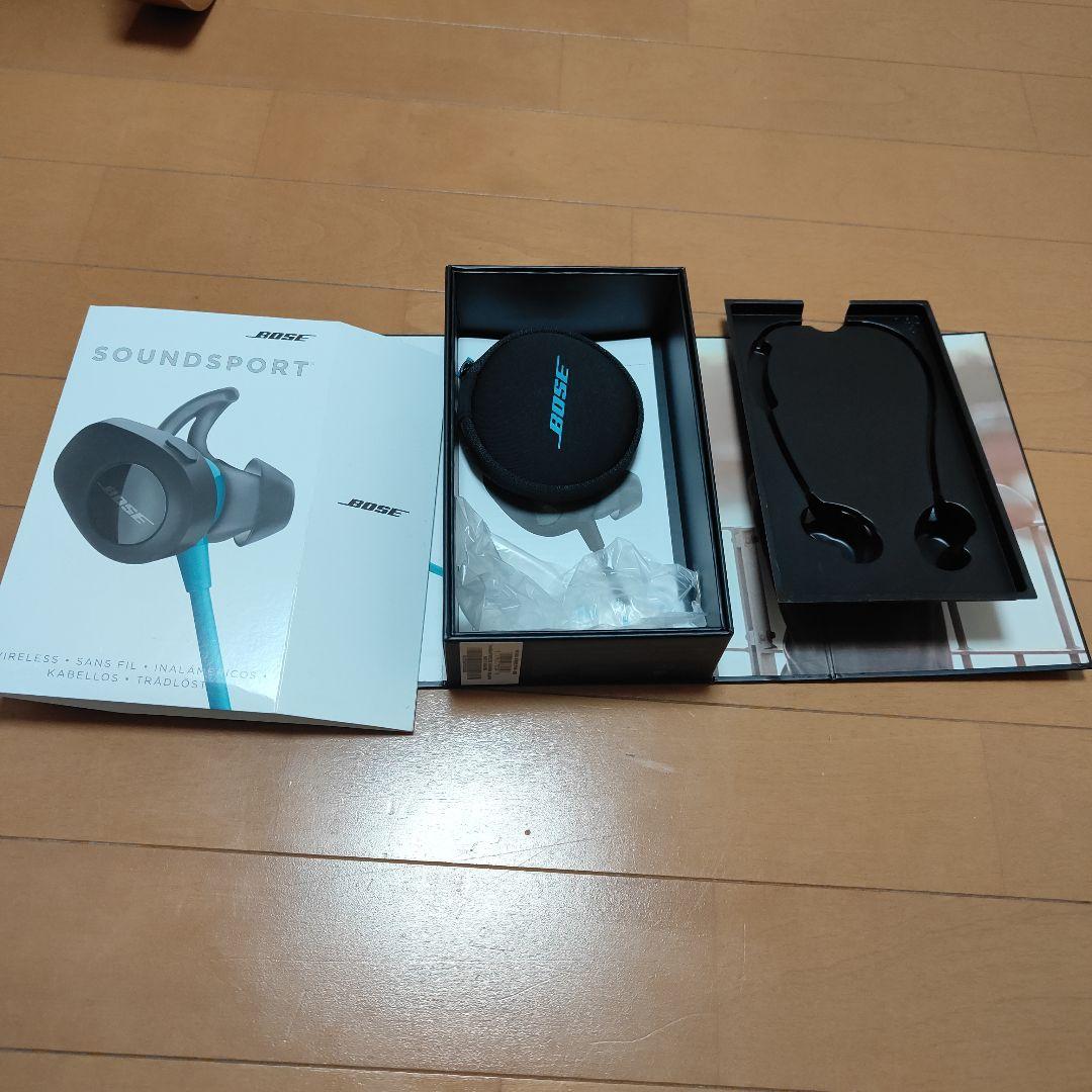 Bose SOUNDSPORT ワイヤレスイヤホン 青 送料無料 ジャンク品 - メルカリ