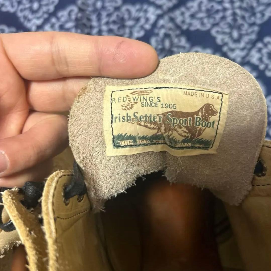 レッドウィング RED WING 廃盤 美品 キムタク着用 8167 四角犬タグ