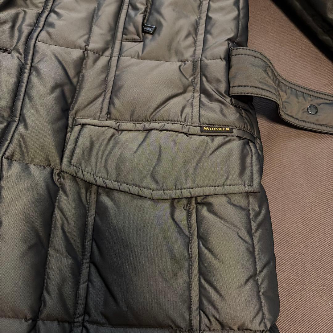 ムーレーダウンコート 伊勢丹限定 ［KURO］クロ ブラウン サイズ44