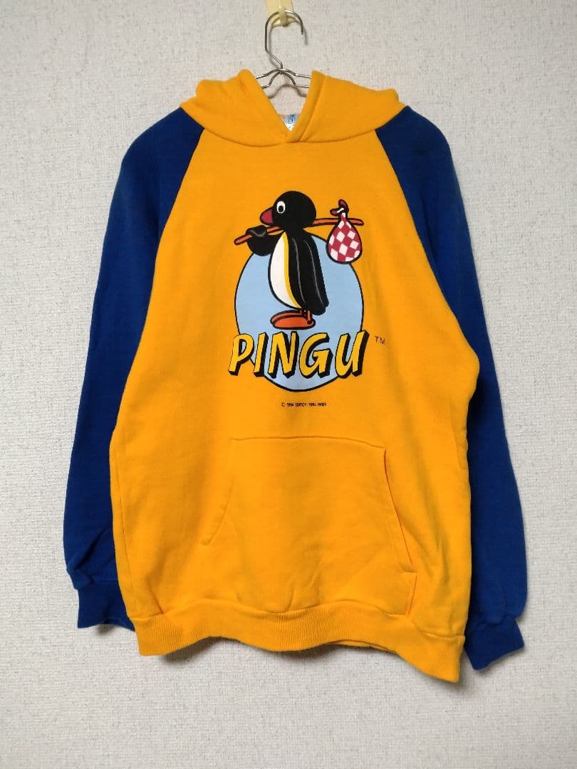 PINGU ピングー スウェット パーカー キャラクター ペンギン レトロ
