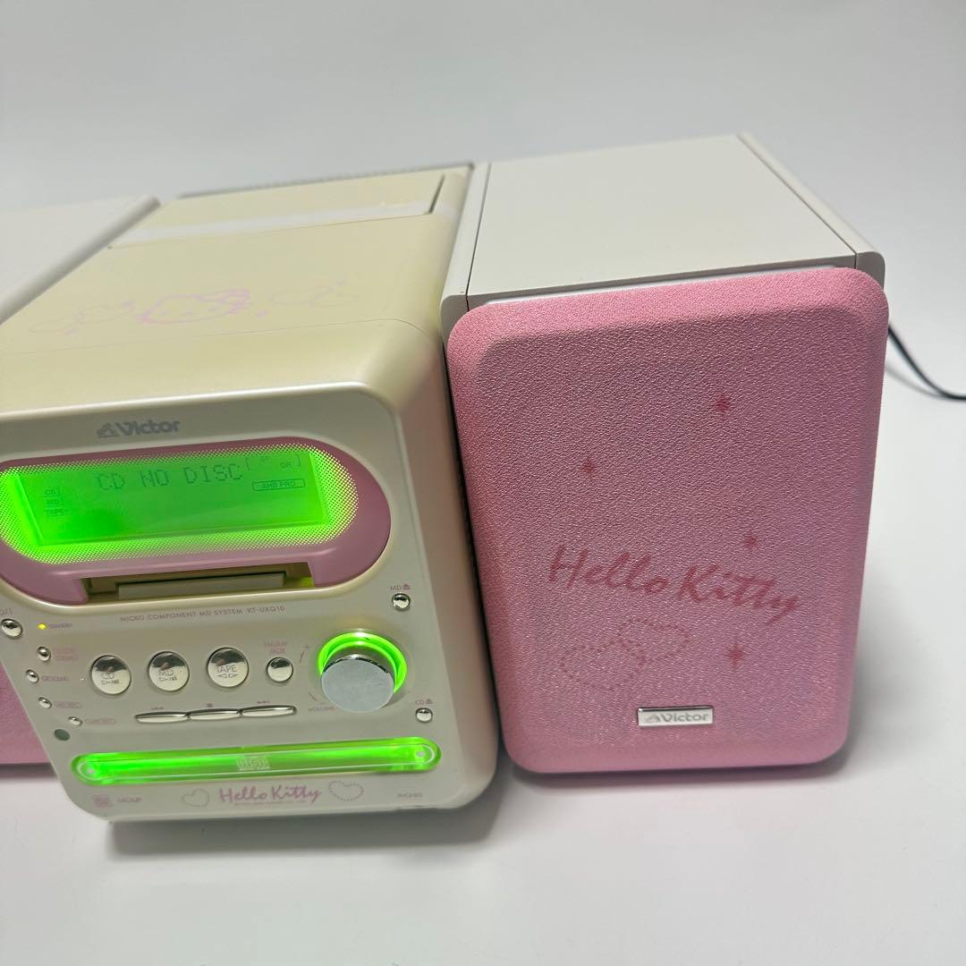 希少】Victor KT-UXQ10 ハローキティCD MD カセットコンポ - メルカリ