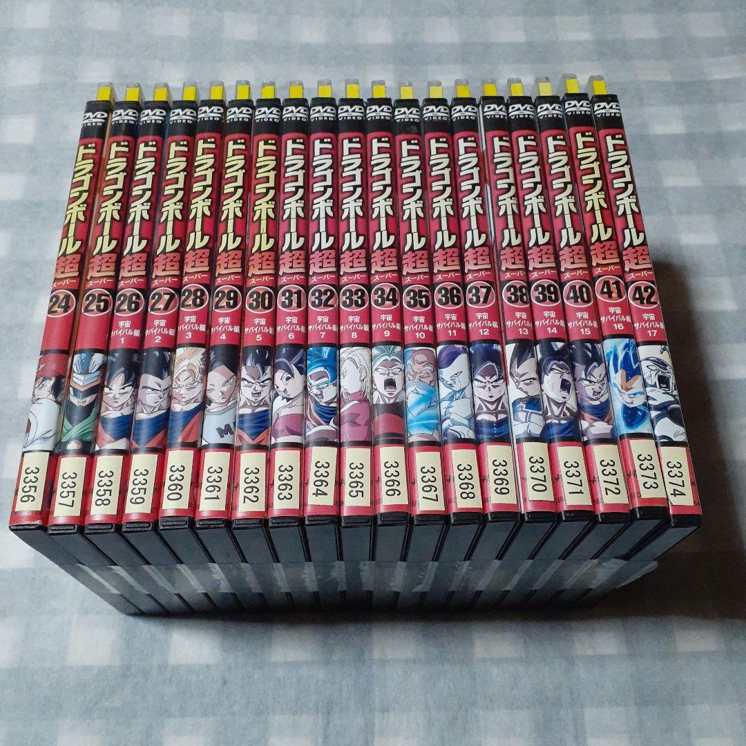 ドラゴンボール超 24～42巻 レンタル使用DVD - メルカリ