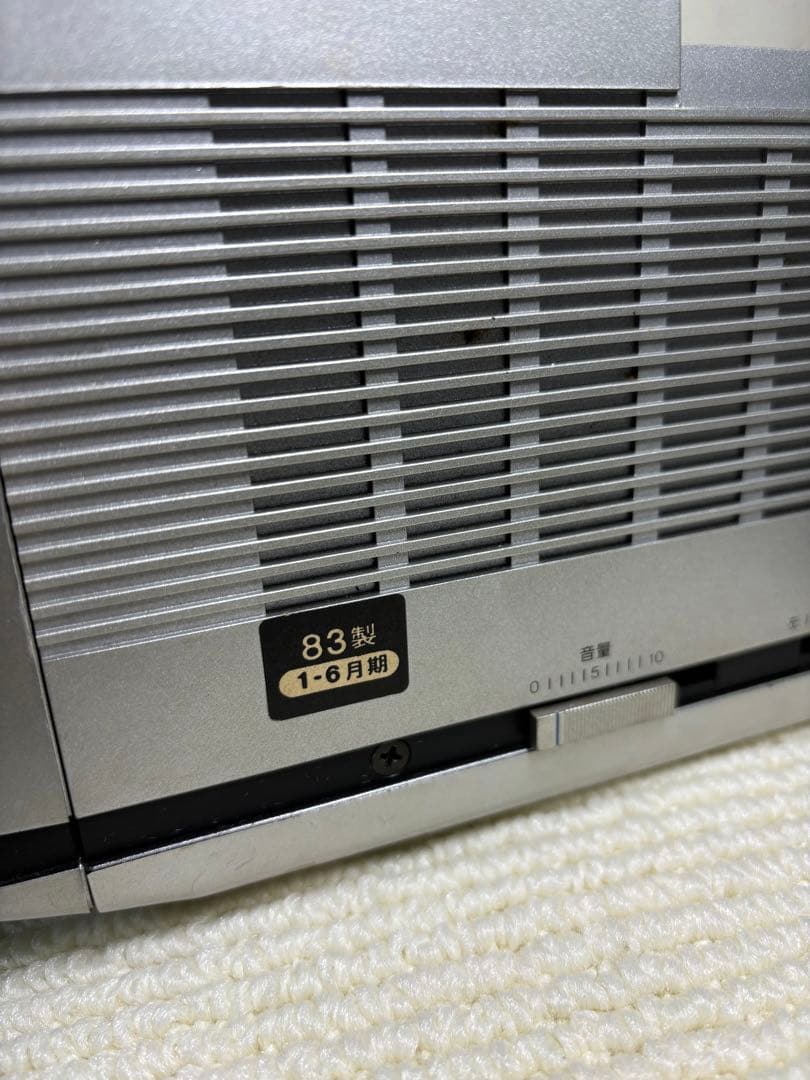 ビンテージ品】SHARP カラーテレビジョンCT-6003 1983年製 - メルカリ