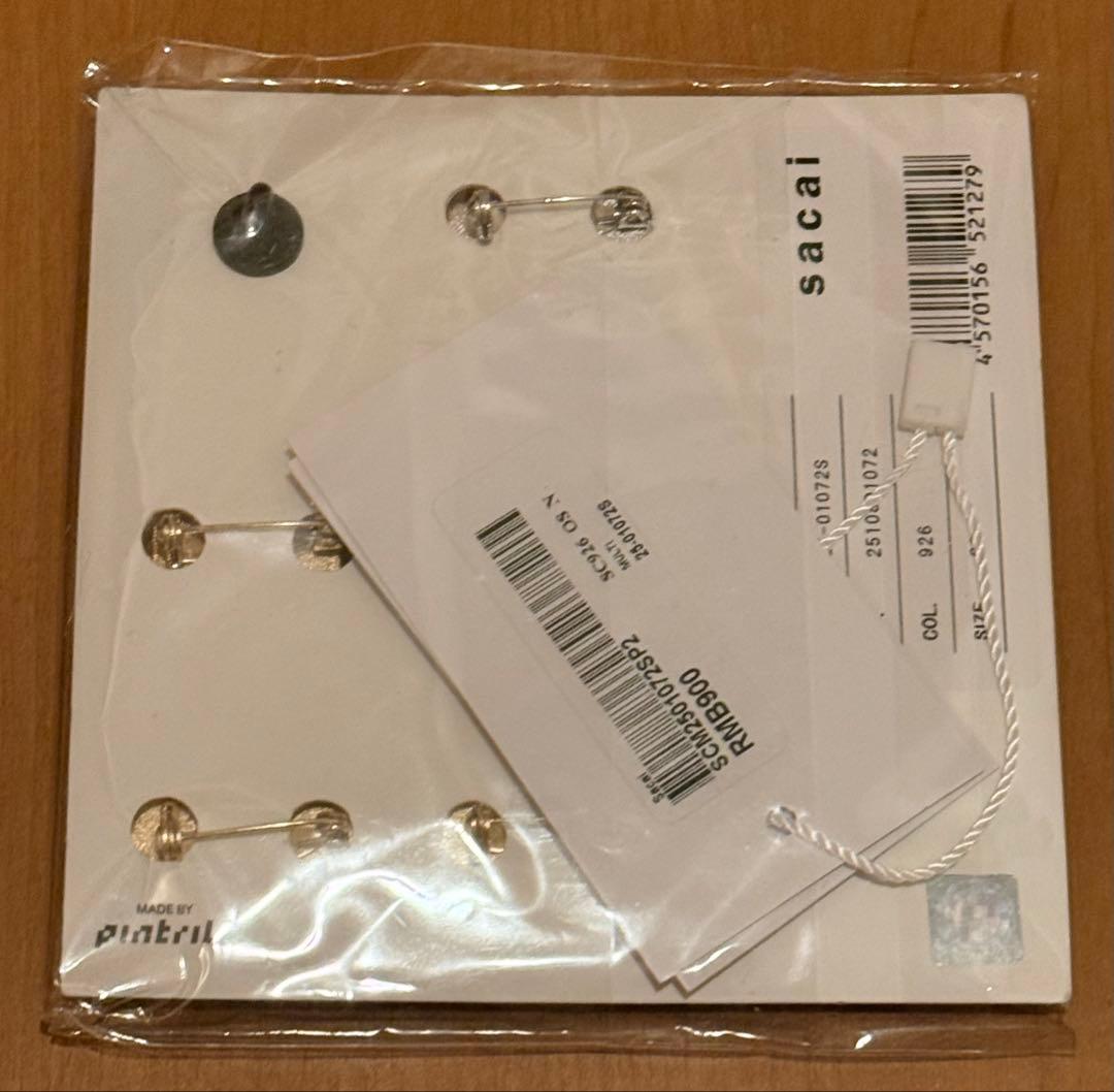 アクセサリー sacai x LEVI'S Pins (Set of 6) \"Gold\"