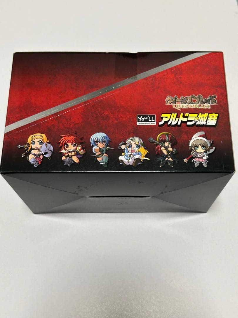 クイーンズブレイド アルドラの城塞 未開封　セット フィギュア カード