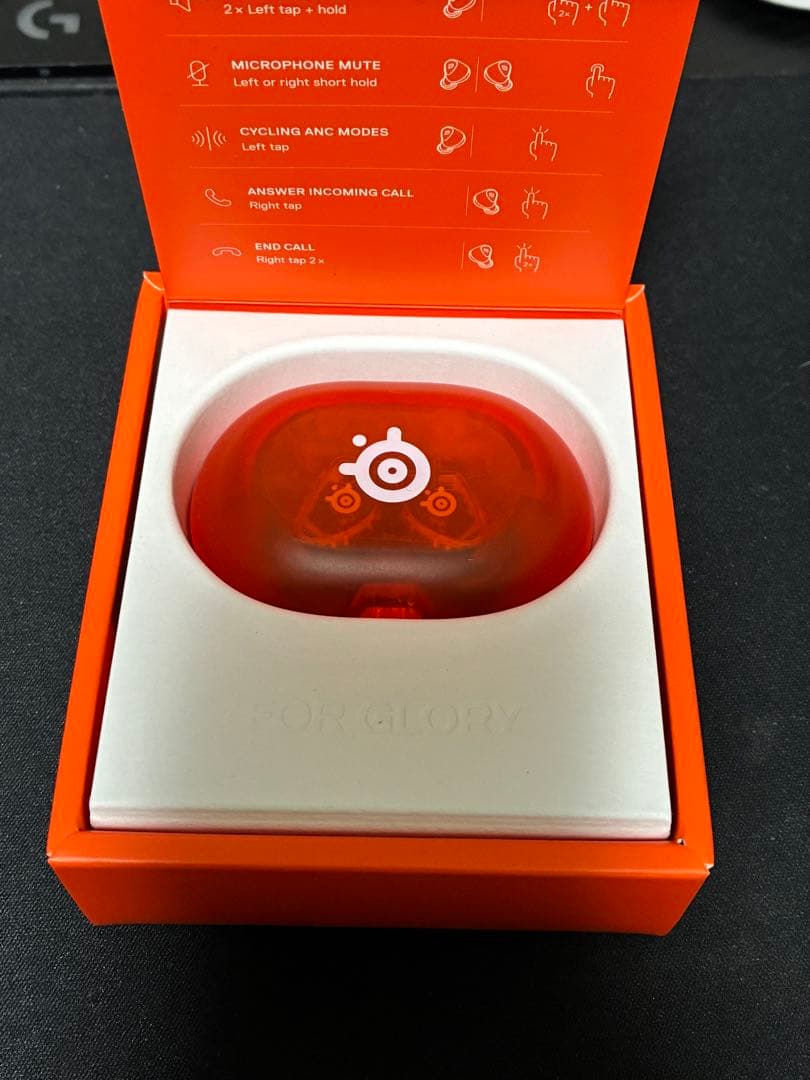 週末値下 SteelSeries Arctis Gamebuds 限定 オレンジ - メルカリ