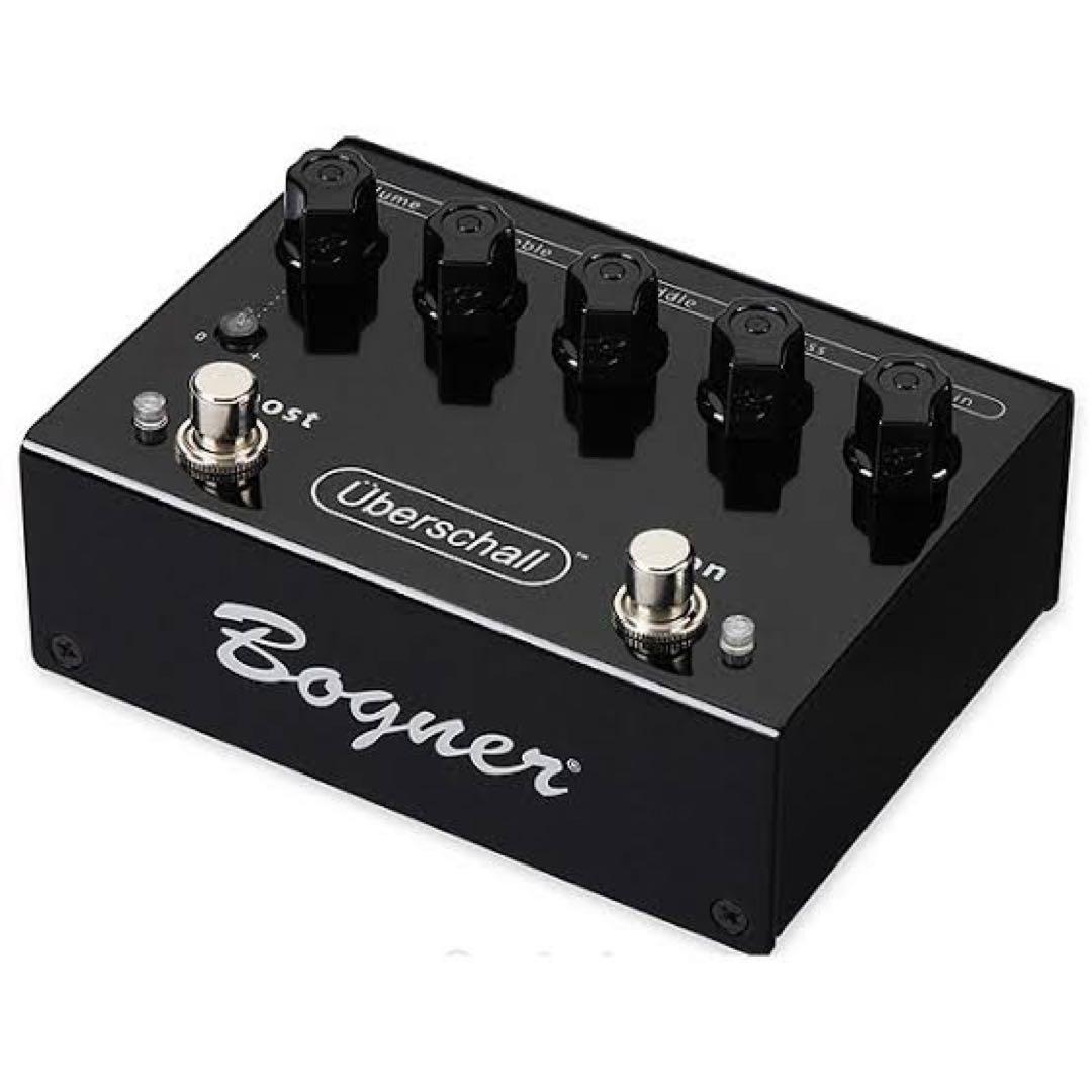 Bogner Überschall ギター用ペダル Bogner Uberschall - Distortion/Boost Pedal - Black Finish