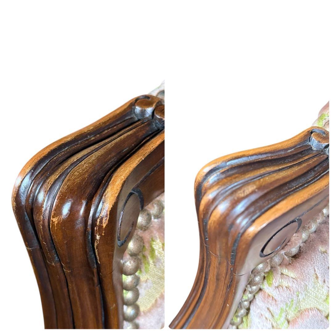 HR385 カリモク DOMANI ルイ15世 ロココ調 猫足 シングル