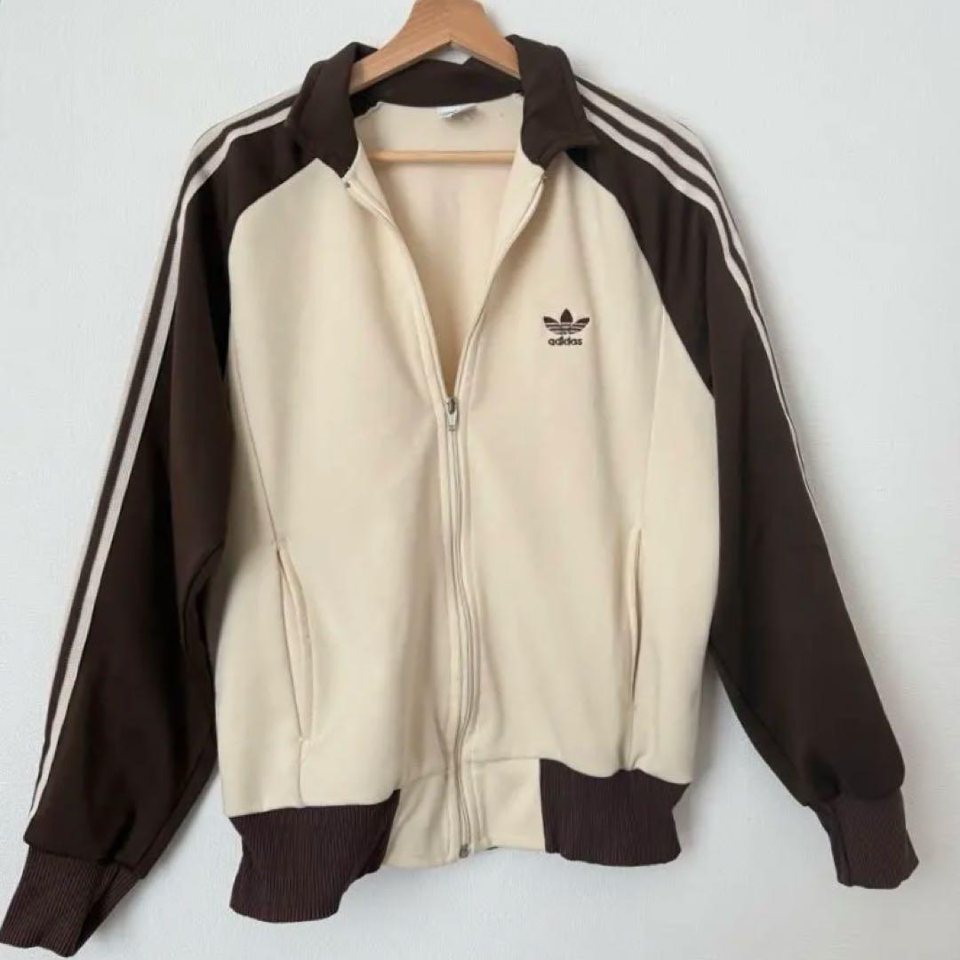 70s adidas トラックジャケット 西ドイツ デザント - メルカリ