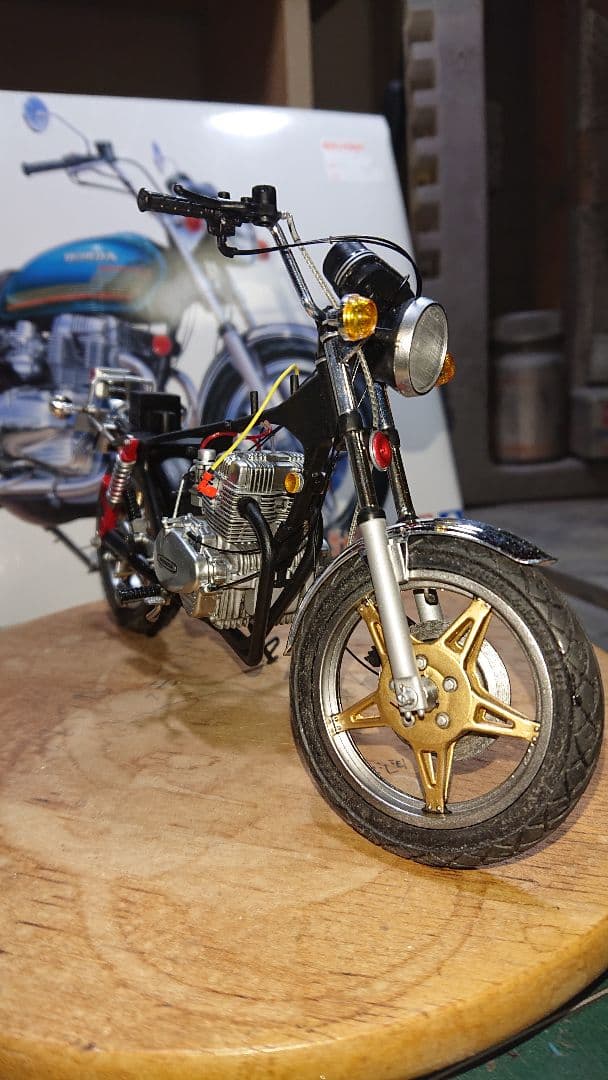 アオシマHONDA CB400T (改)タミヤ ハセガワ フジミ - メルカリ