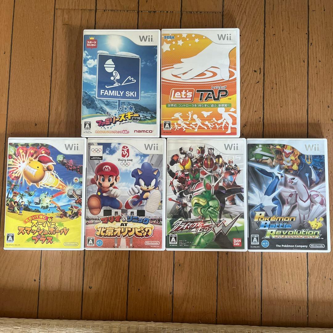 Wii ソフト いろいろ6本セット - メルカリ