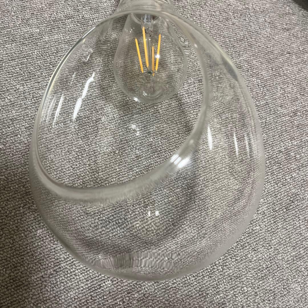 スワン電気 ボタニック ハンギングライト ペンダントライト ガラス ロープ