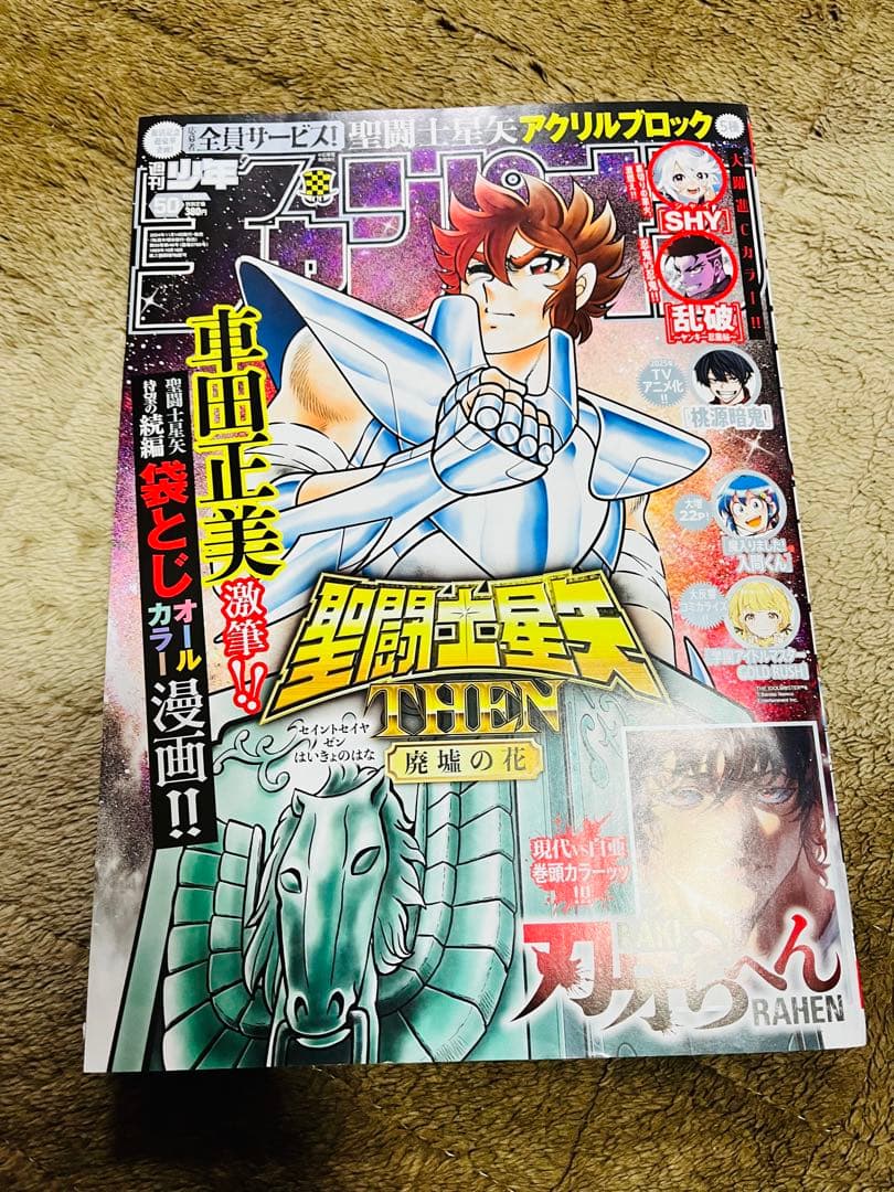 週刊少年チャンピオン 2024年 50号 聖闘士星矢THEN 廃墟の花 - メルカリ