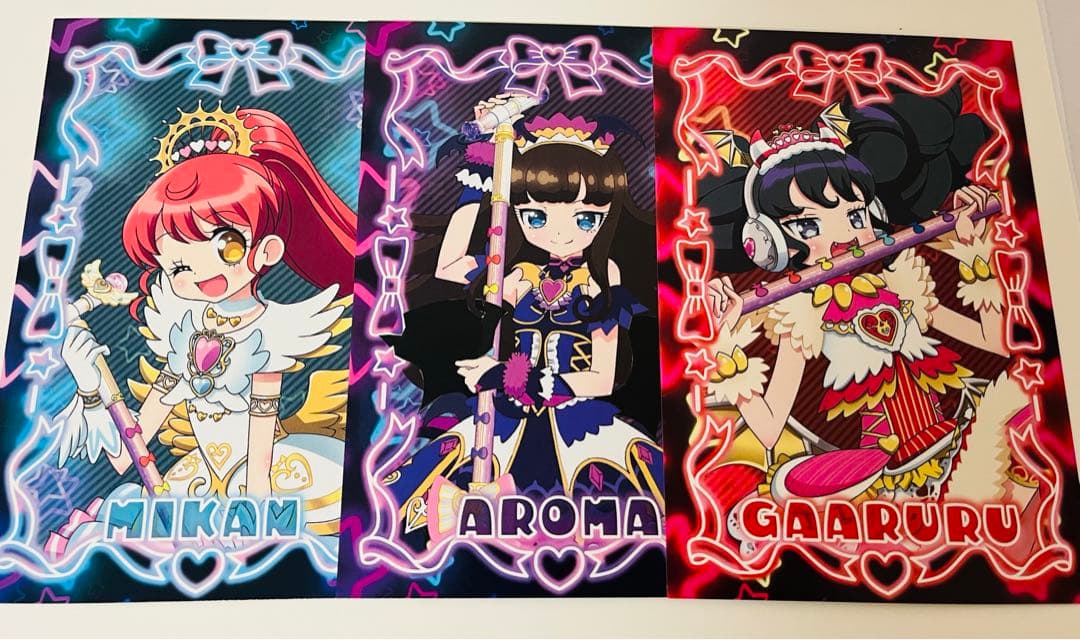 プリパラ 大プリパラ展 ポストカード ガァルマゲドン あろま みかん