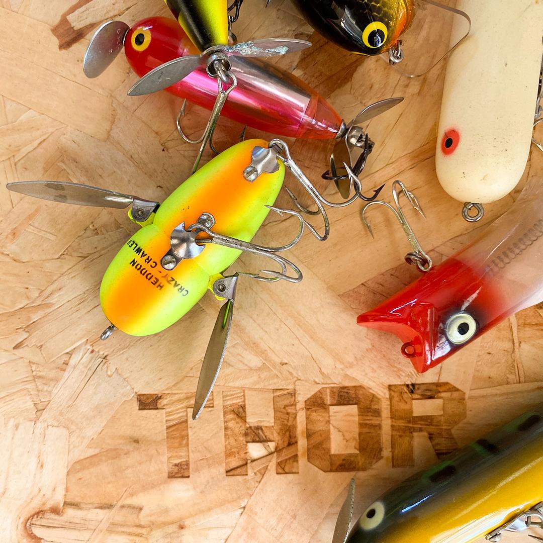 2005年代］アメリカンルアー（ヘドン他）12セット