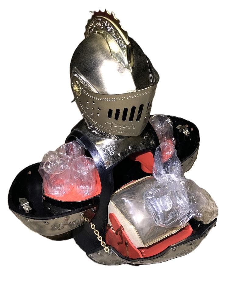 ニッカウヰスキー デキャンターセット 】 西洋甲冑オブジェ 未使用品