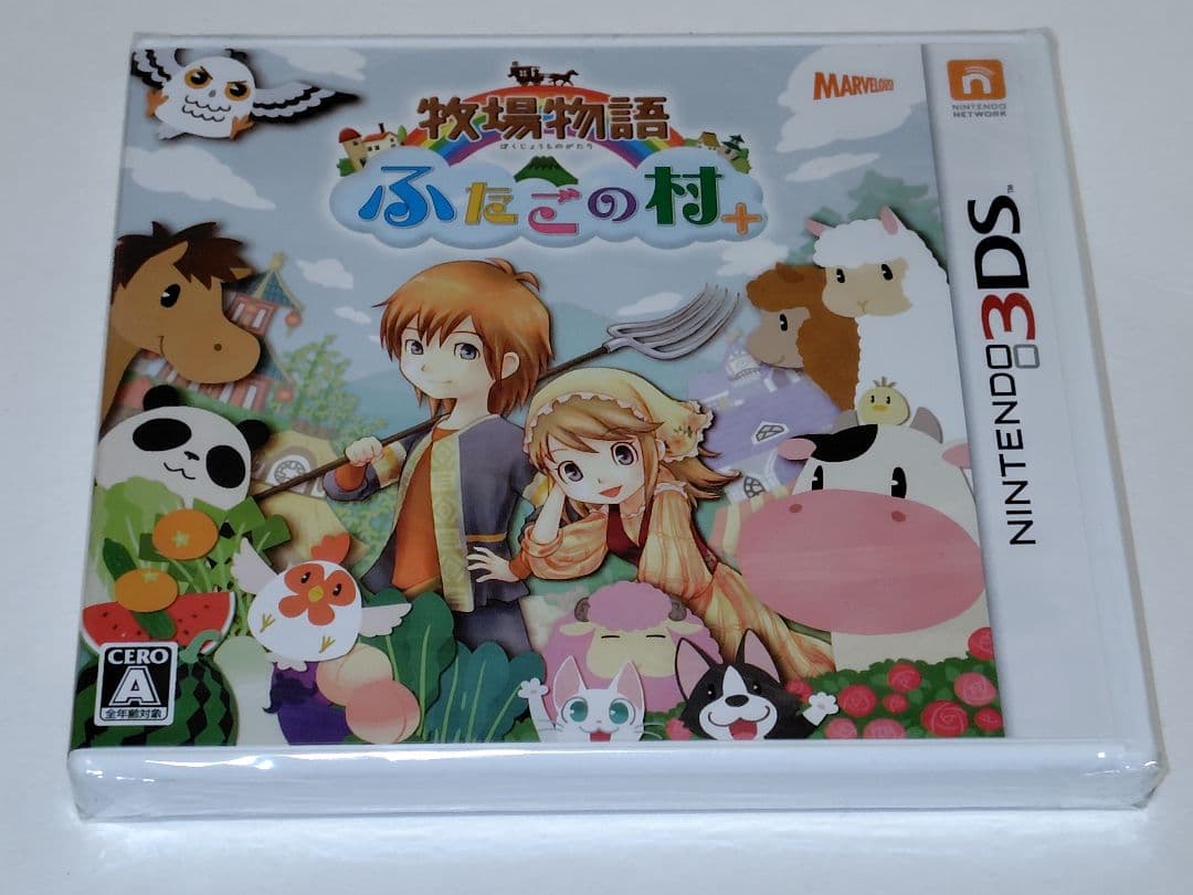 新品未開封未使用)牧場物語 ふたごの村+ Nintendo3dsソフト - メルカリ