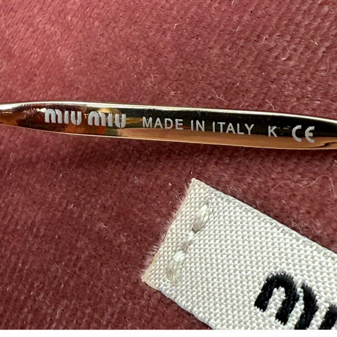 《入手困難》miumiu ミューミュー サングラス バタフライ ケース 箱付き