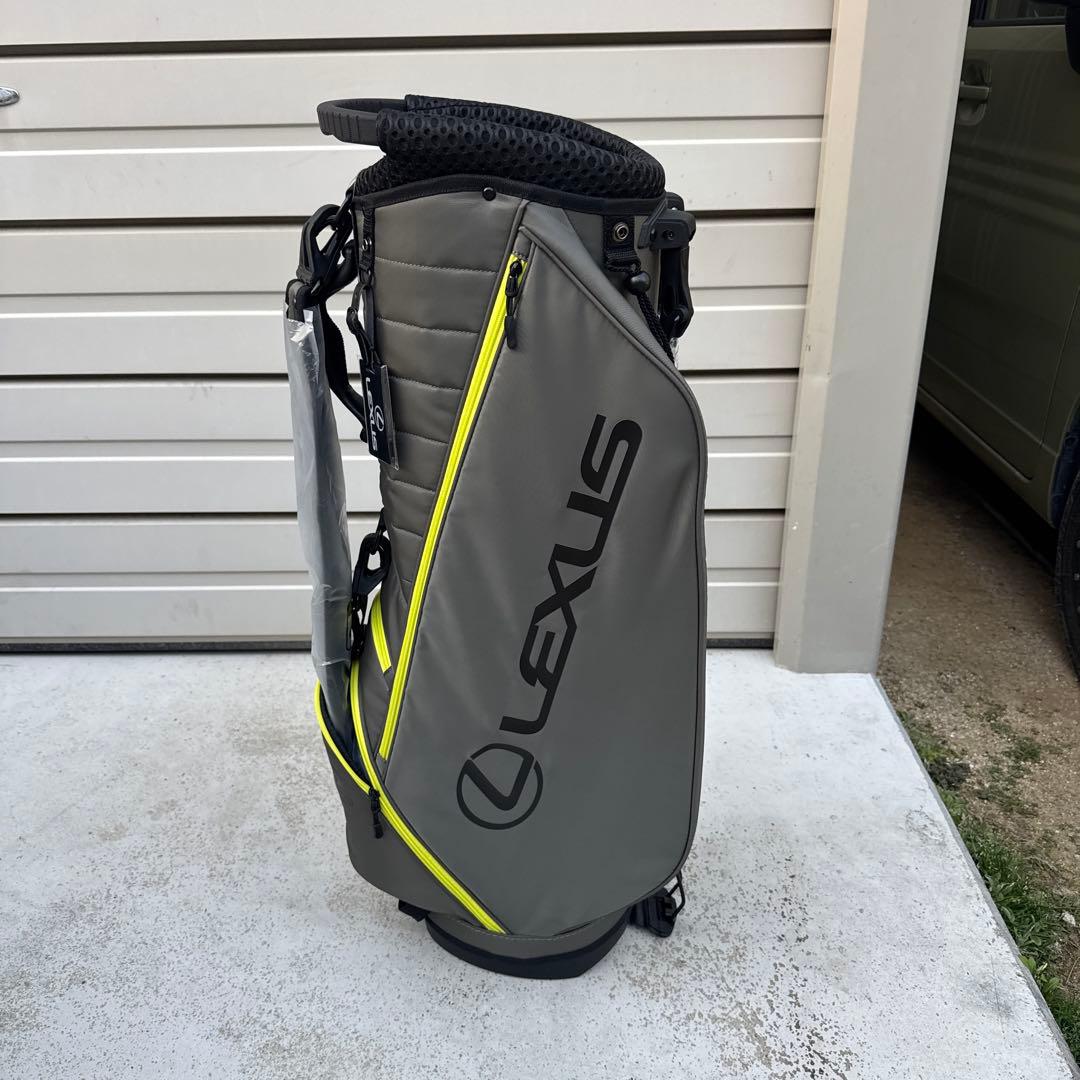 LEXUS ゴルフバッグ・キャディバッグ グレー - メルカリ