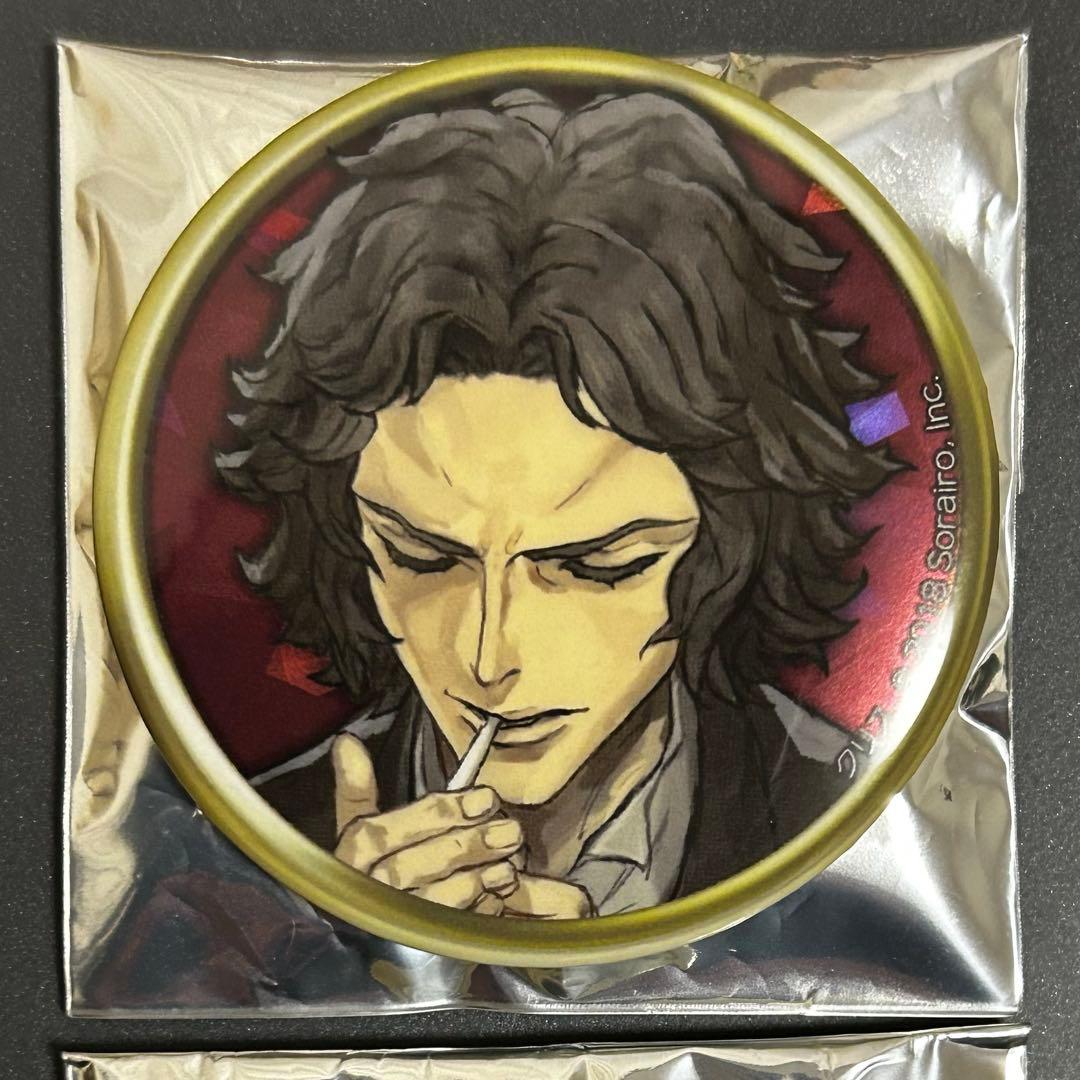 値下げ可】人狼ジャッジメント クリス 缶バッジ SP2(赤) ホロあり