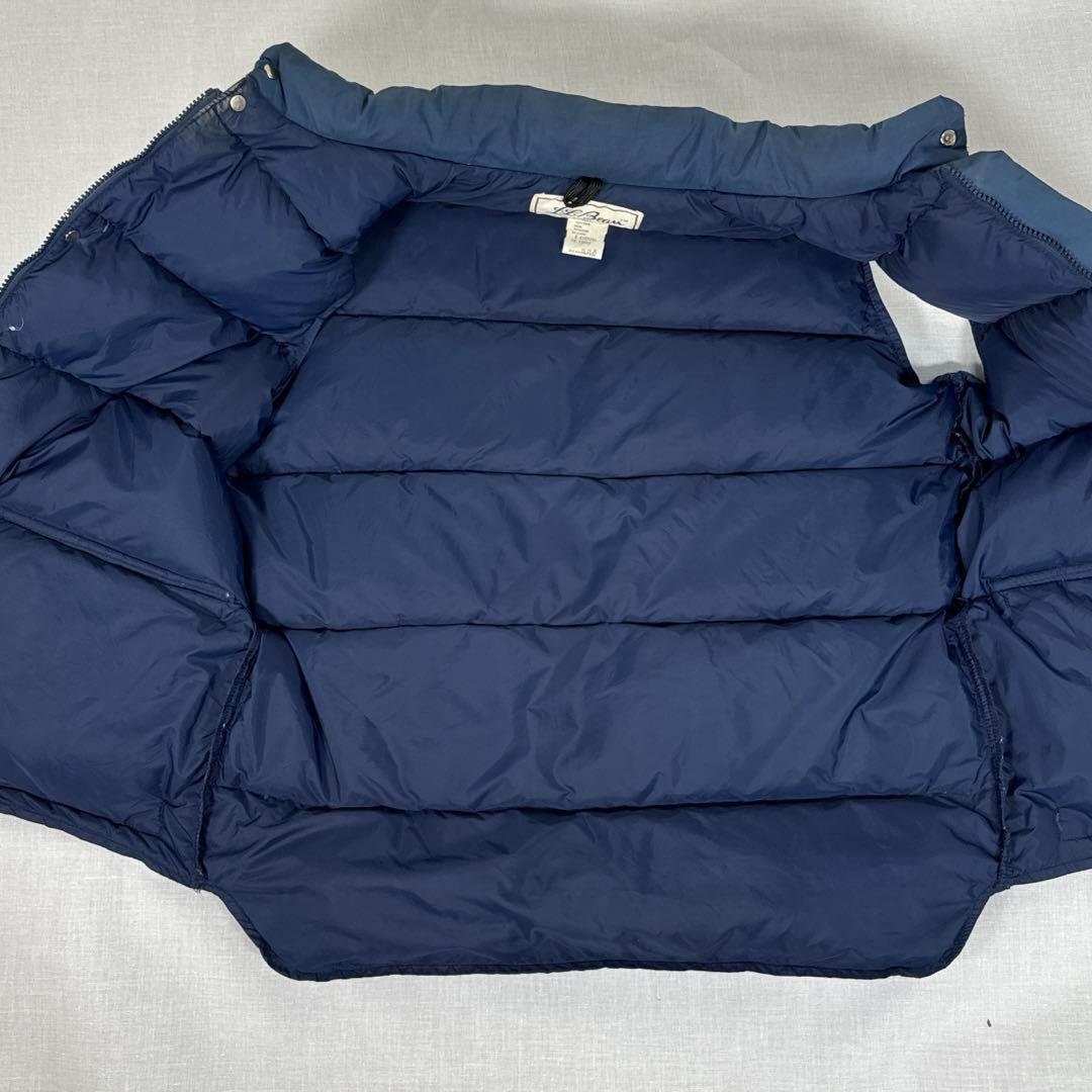 超希少 70年代 筆記体タグ LLBean Goose Down ダウンベスト - メルカリ