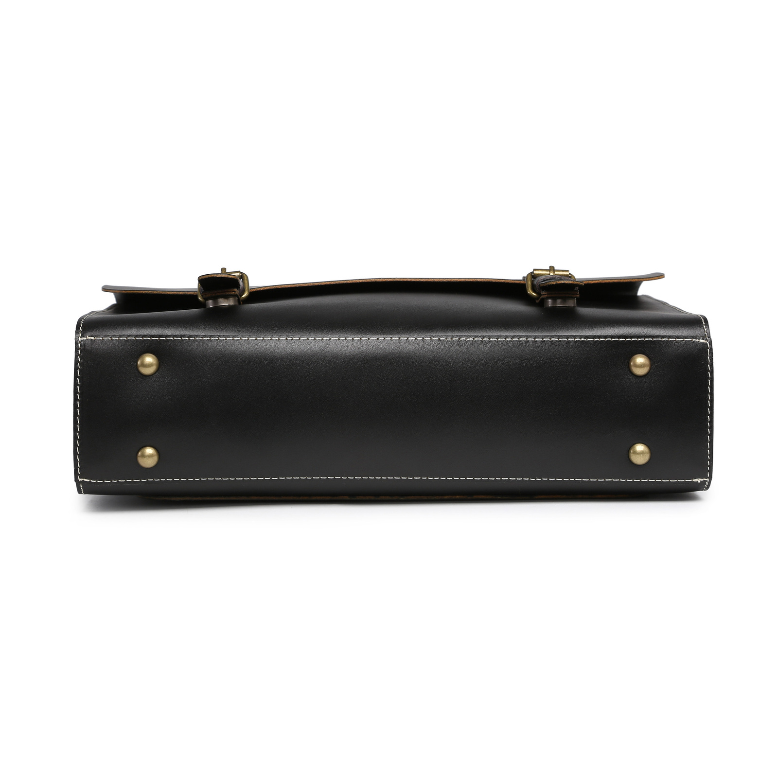 サッチェルバッグ ブリーフケース ビジネスバッグ 本革 ヌメ革 斜