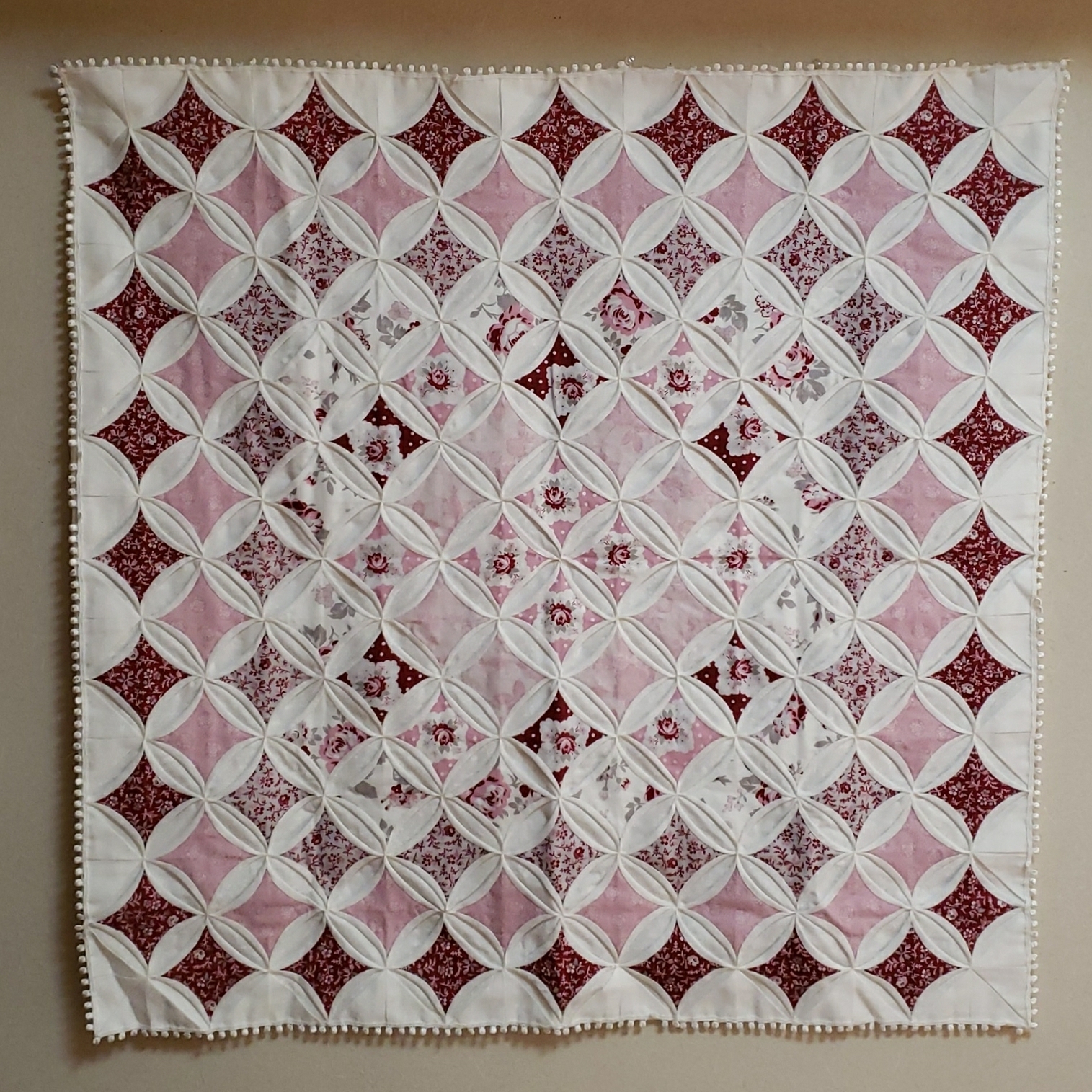 ☆カテドラルウインドウのタペストリー(80cm×80cm) - LAVENDER GALLERY