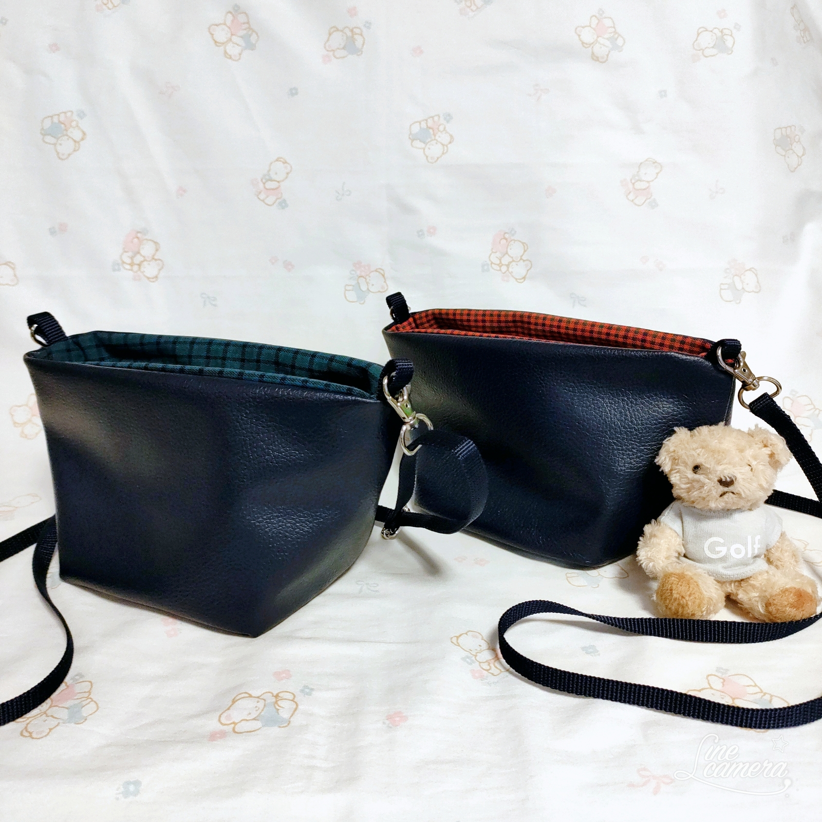 ショルダーバッグ ポシェット ファミリア 舟型 ハンドメイド