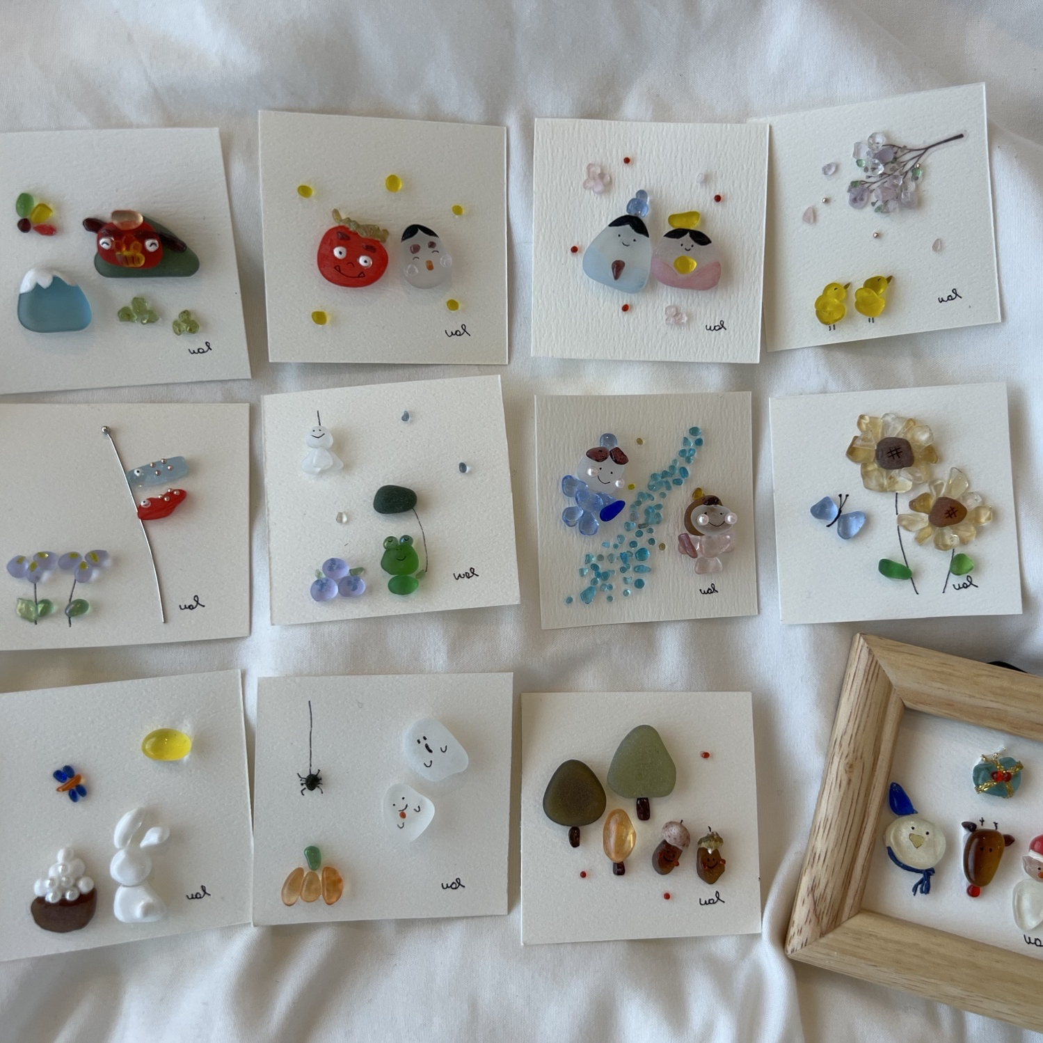 シーグラスアート 12ヶ月分セット売り - WOL［ウォル] | minne byGMO